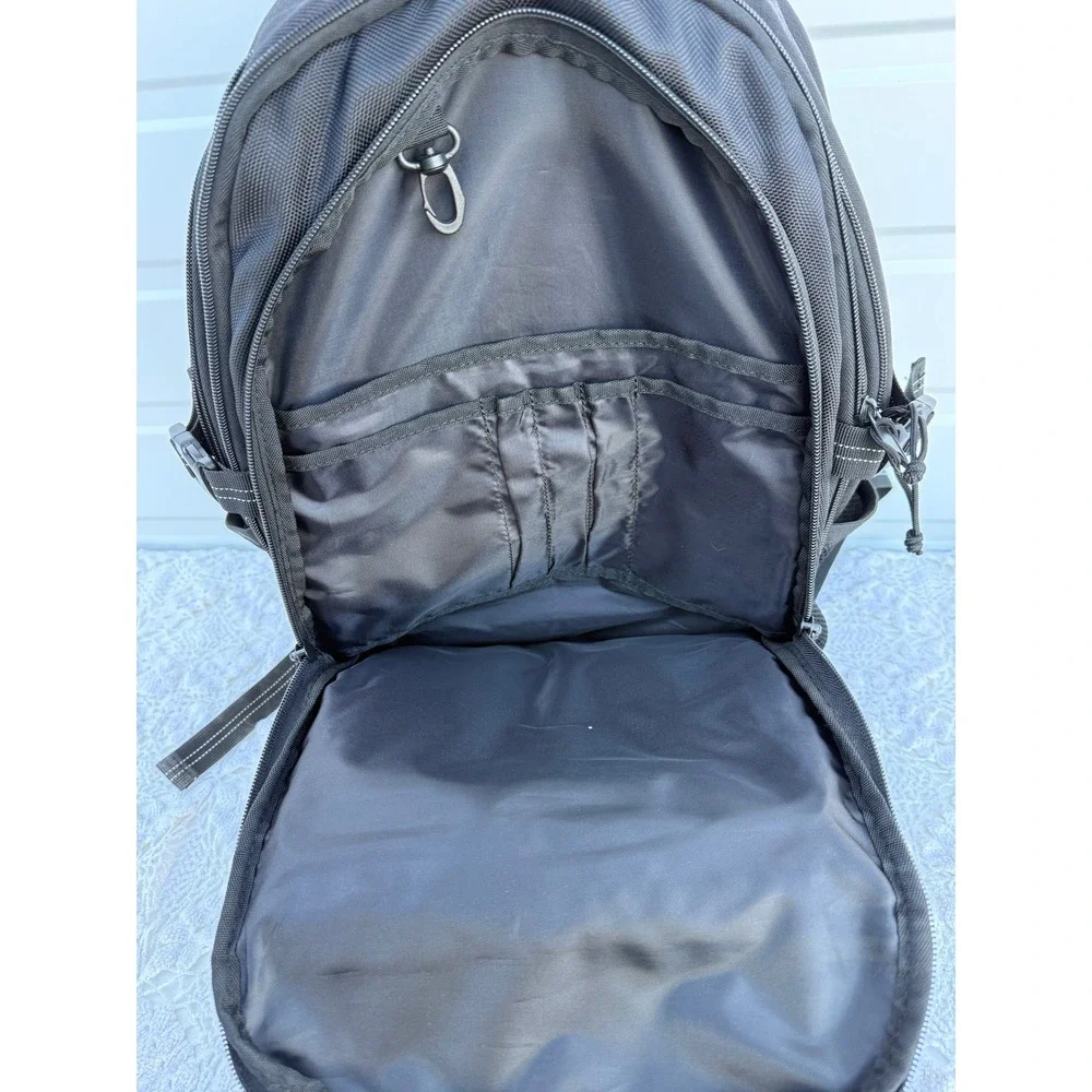 OGIO Gambit 17 Laptop Backpack Black Tactical Tech Vault Travel Bag Mens